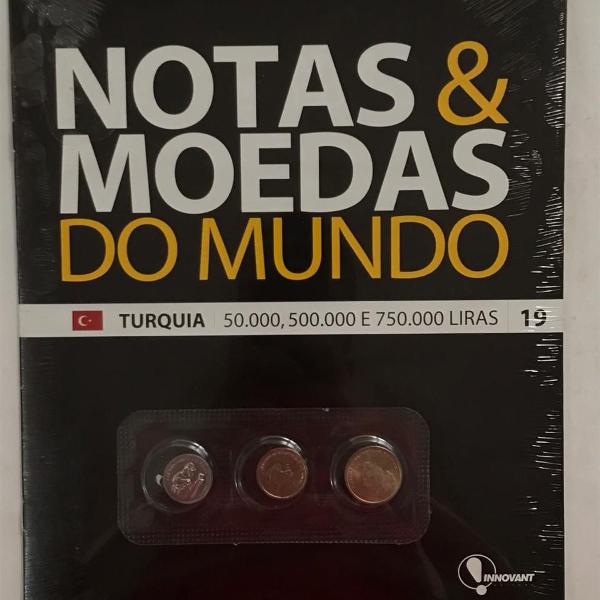 notas e moedas do mundo - turquia