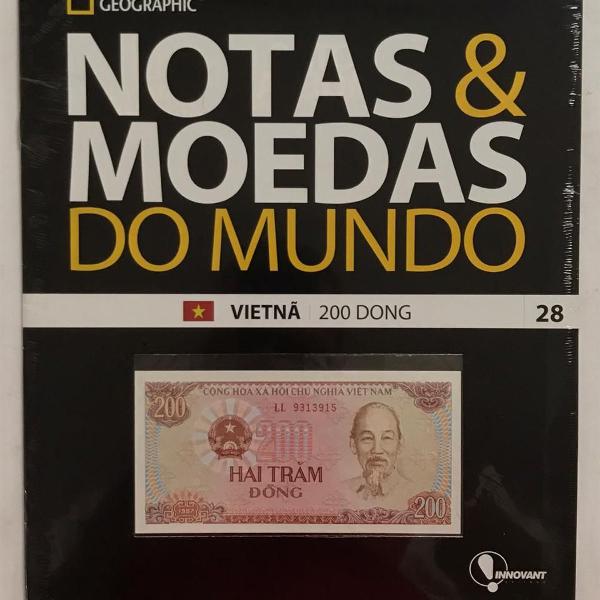 notas e moedas do mundo - vietnã