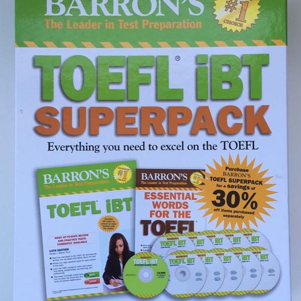 pacote toefl ibt - barron's
