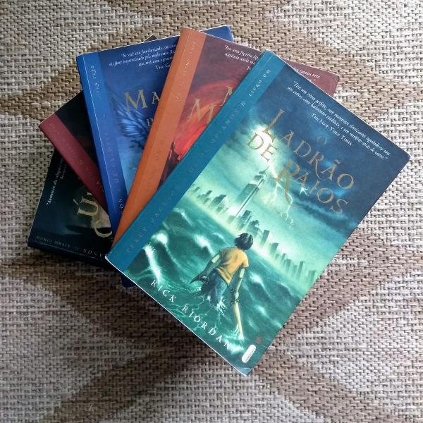 saga completa do percy jackson