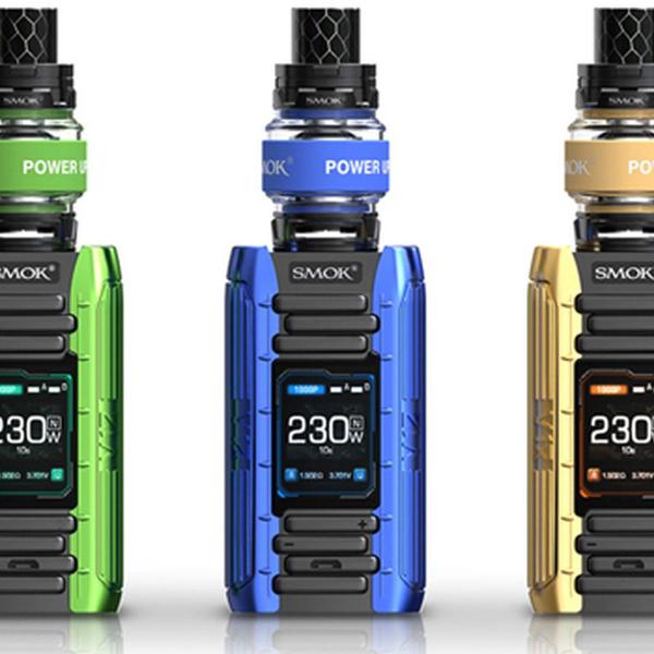 smok e-priv kit 230w - ac baterias