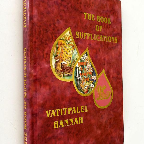 the book of supplications - vatitpalel hannah - inglês e