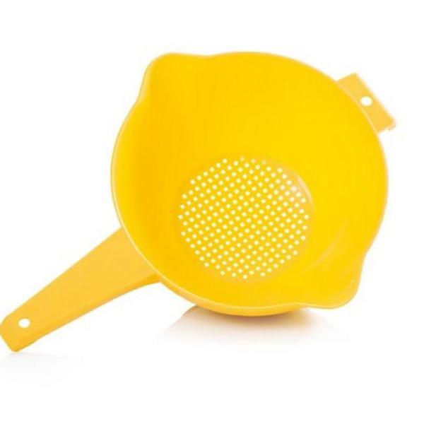 tupperware escorredor indispensável amarelo