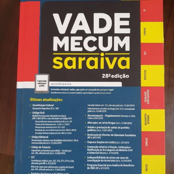 vade mecum Saraiva 28a edição
