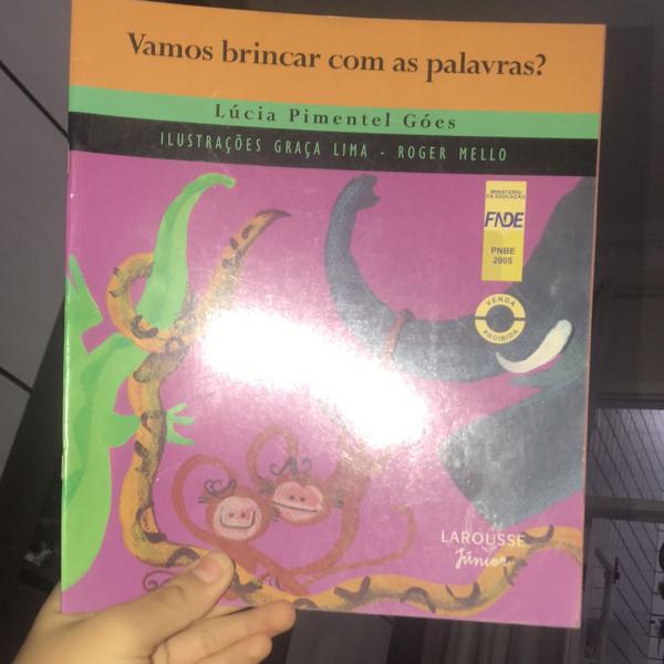 vamos brincar com as palavras? - lúcia pimentel goés