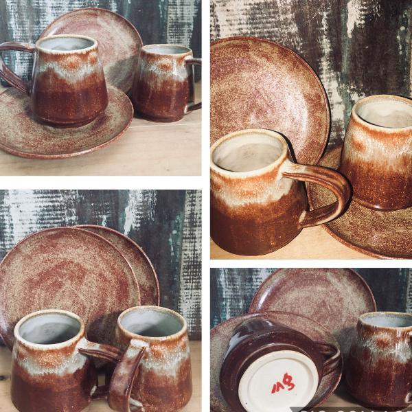 xícaras de café em cerâmica de alta temperatura