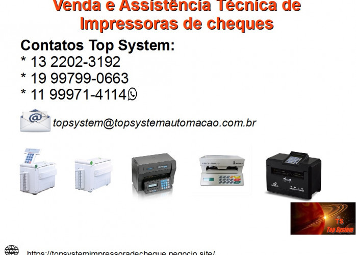 Assistência técnica de impressora de cheque em Guarulhos