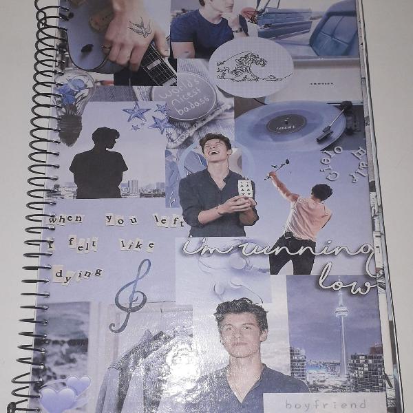 Caderno Personalizado by Shawn/Camila/One Direction