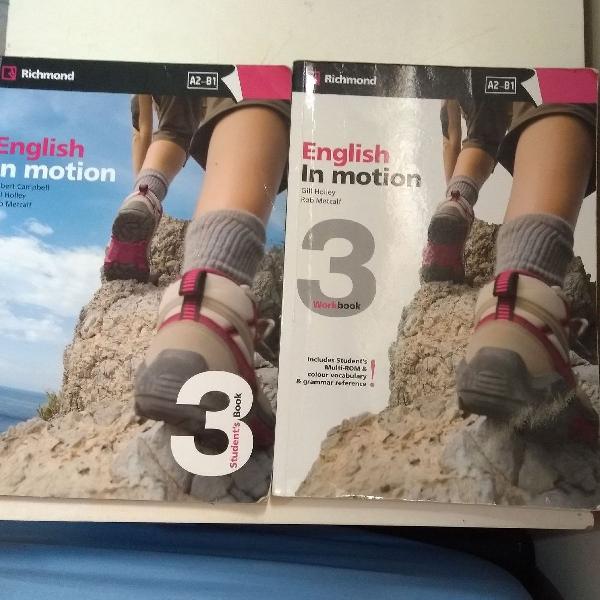 English In Motion 3 workbook + student's book