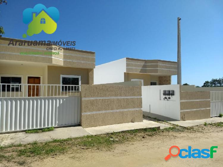 Excelente casa nova em araruama localizada no bairro