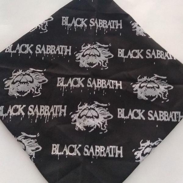 Lenço Bandana Black Sabbath