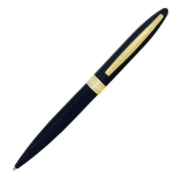 caneta crown esferográfica de luxo avant azul original