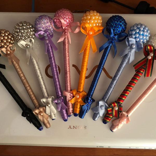 canetas artesanais !!! cada caneta 10 reais !!! todas azuis