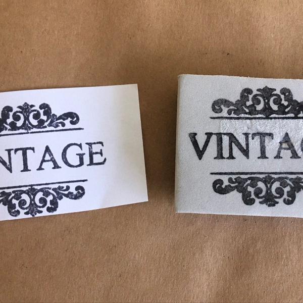 carimbo vintage
