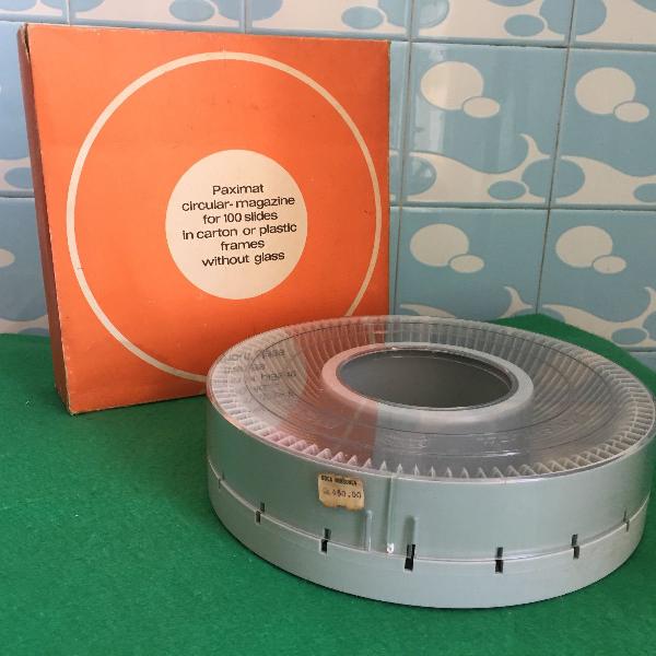 carrossel circular para projetor