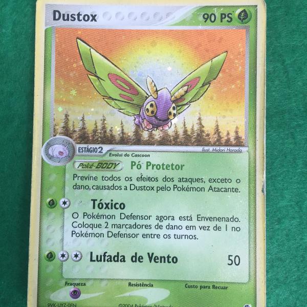 carta pokémon dustox