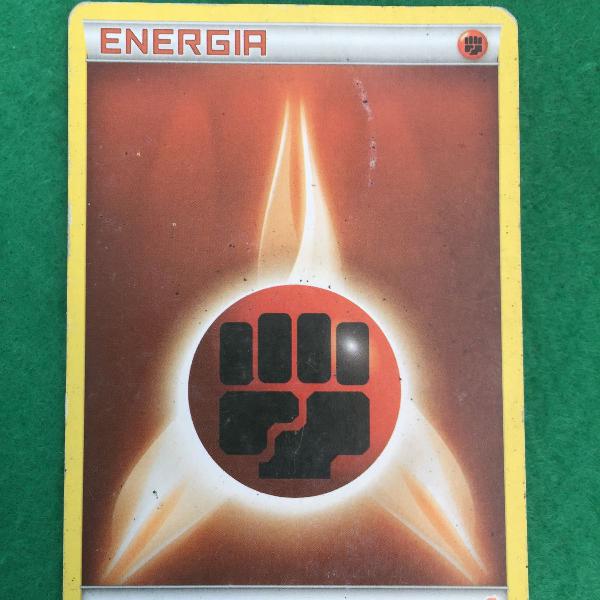 carta pokémon energia de luta