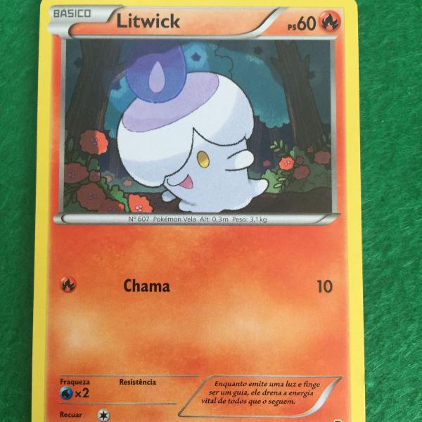 carta pokémon litwick