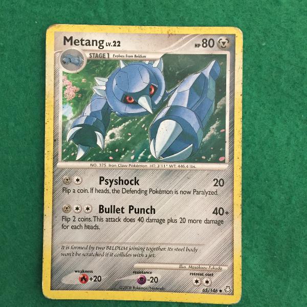 carta pokémon metang - masakazu fukuda