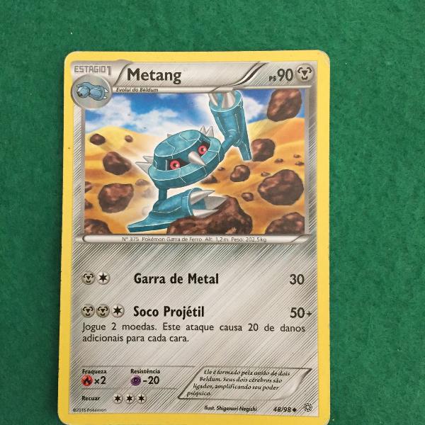 carta pokémon metang - shigenori negishi