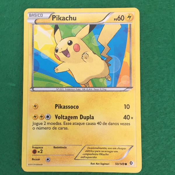 carta pokémon pikachu - ken sugimori