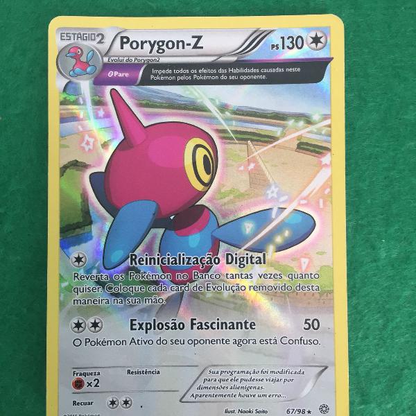 carta pokémon porygon-z