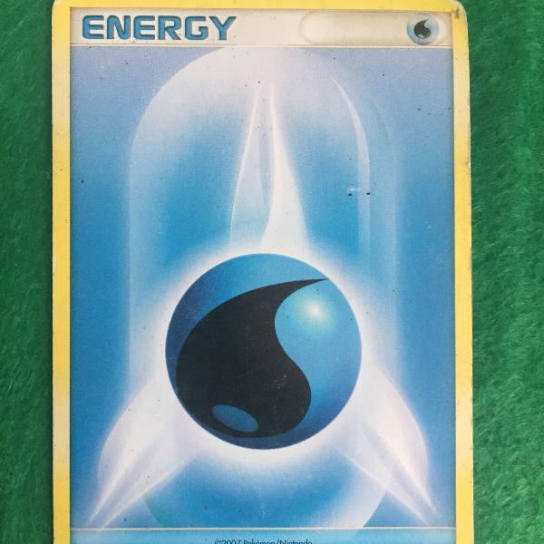 carta pokémon water energy - 2007