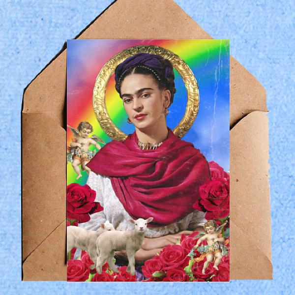 cartão Frida kahlo