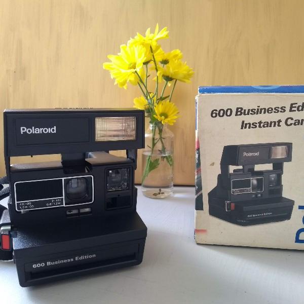câmera polaroid 600 business edition - original - vintage -