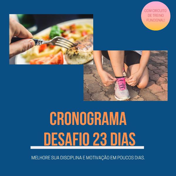 cronograma para anotações e motivação!