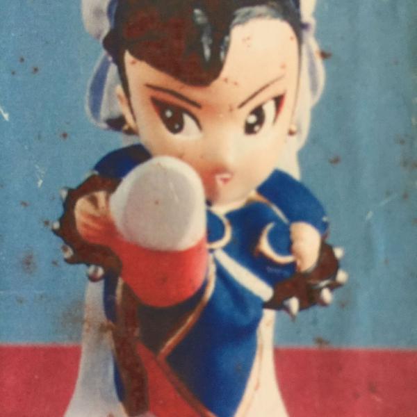 garage kit para pintar - chun-li chibi - street fighter -