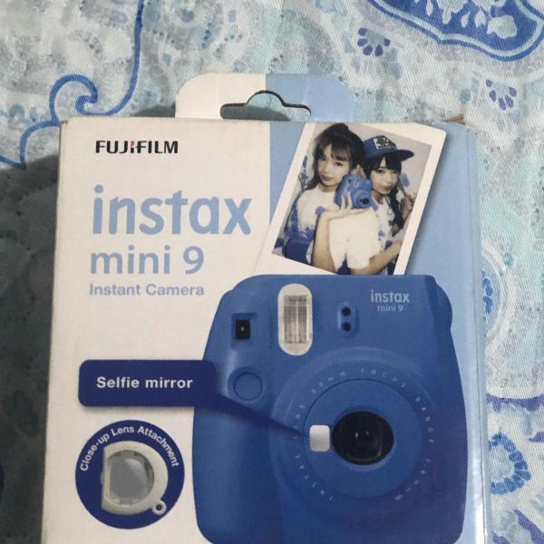 instax mini 9 azulzinha