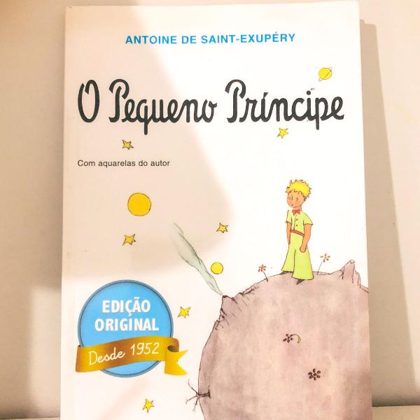 livro o pequeno príncipe de antoine de saint-exúpery