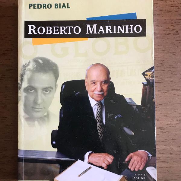 livro roberto marinho - coleção memória globo