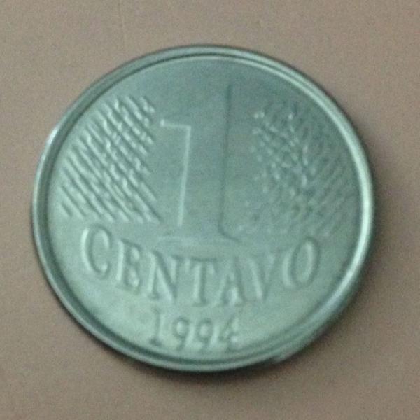 moeda 1 centavo 1994 frete grátis carta registrada r$40