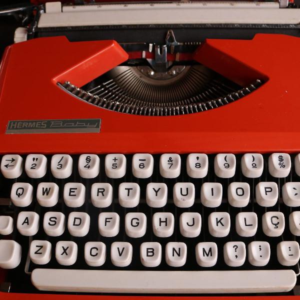 máquina de escrever - hermes baby