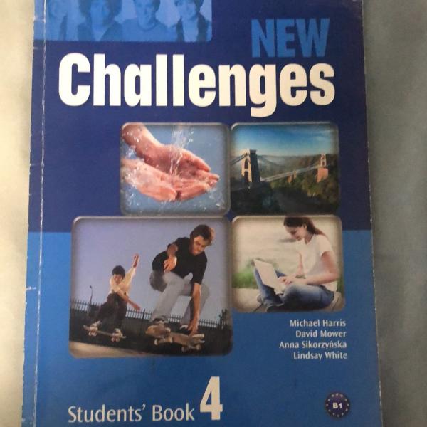 new challenges students book 4 editora pearson