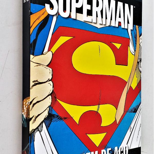 superman o homem de aço - coleção dc graphic novels -