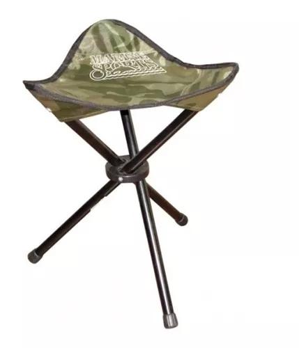 Cadeira Banqueta Dobrável Camuflada Xd-31 Marine Sports