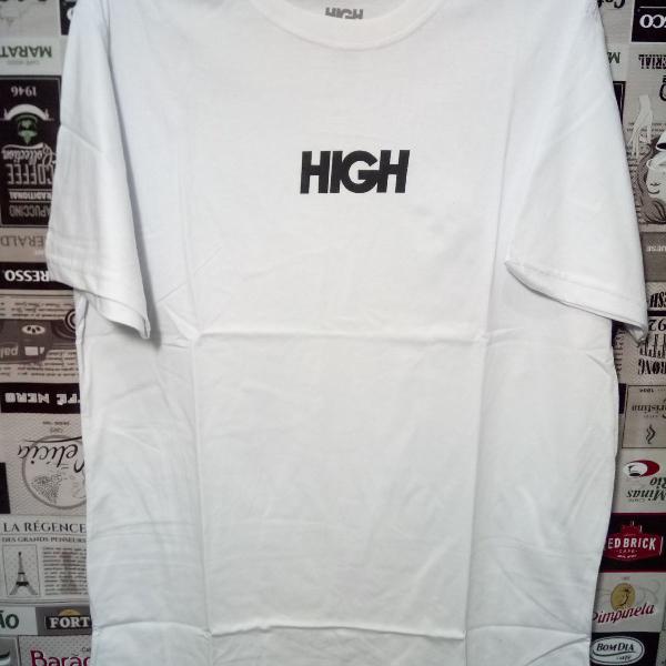 Camiseta High 100% Algodão Tm GG Branca