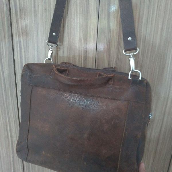 bolsa de couro Vintage