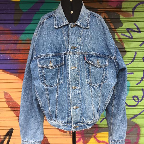 jaqueta jeans levis vintage 80s