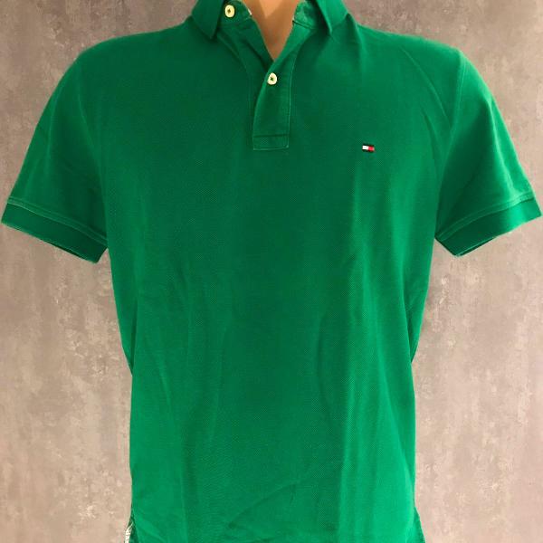 polo tommy hilfiger verde