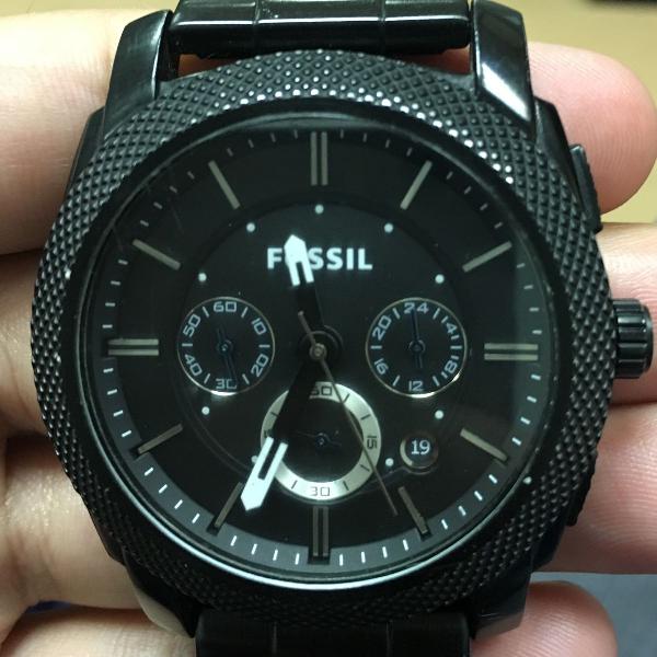 relógio fossil masculino fs4682/1cn