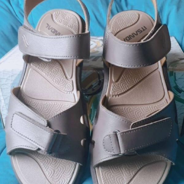 sandália masculina itapuã super estilosa