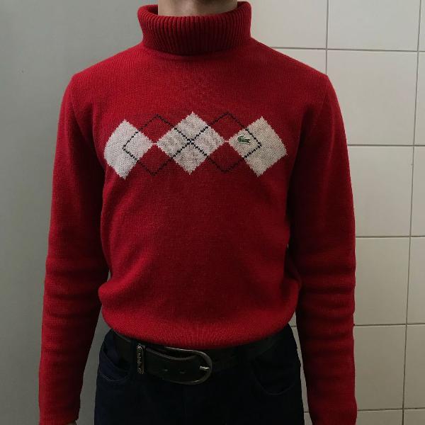 suéter vintage lacoste