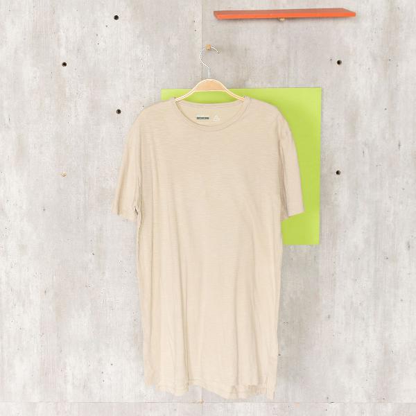 t-shirt caqui flamê