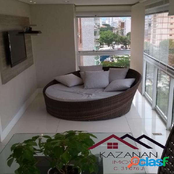 Apartamento 03 suítes, 3 vagas, varanda gourmet, lazer,