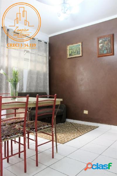 Apartamento 2 dormitórios no José Menino - Santos