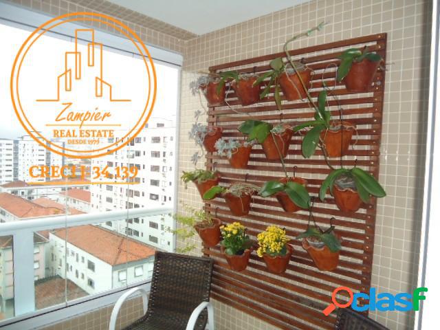 Apartamento - 3 dormitórios - Campo Grande - Santos